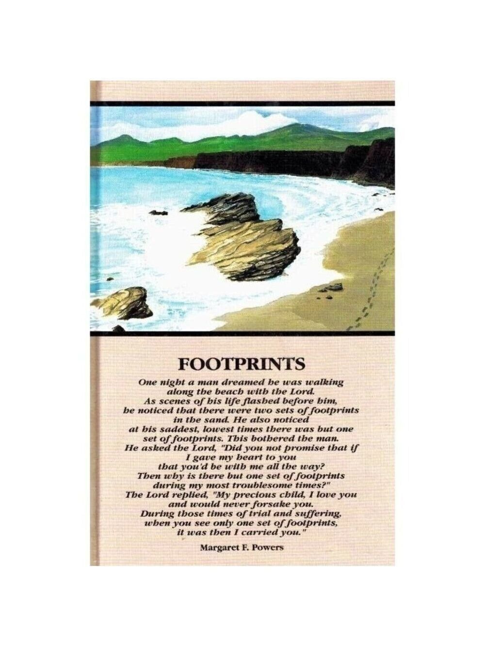 FOOTPRINTS Journal Powers, Margaret F. 1964 Hardcover